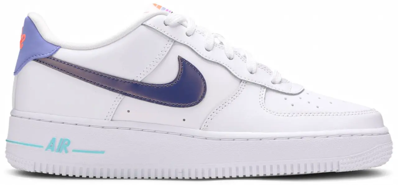 Giày Nike Air Force 1 LV8 1 GS 'White Dark Purple Dust' DC8188-100