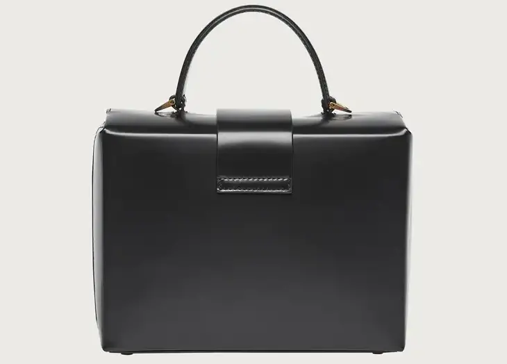 Tui Salvatore Ferragamo Trifolio Box Bag 'Black' 211981-754427