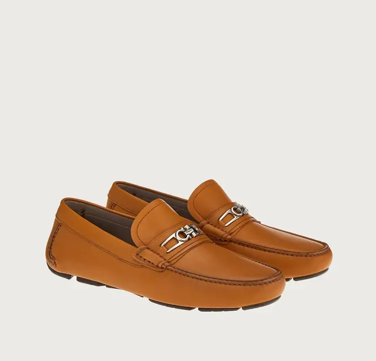 Alternative view of Giày Salvatore Ferragamo Driver Gancini 'New Vicuna' 020803-754917