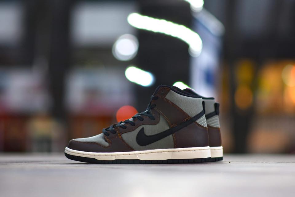 Giày Nike SB Dunk High 'Baroque Brown' BQ6826-201 - Ảnh 7