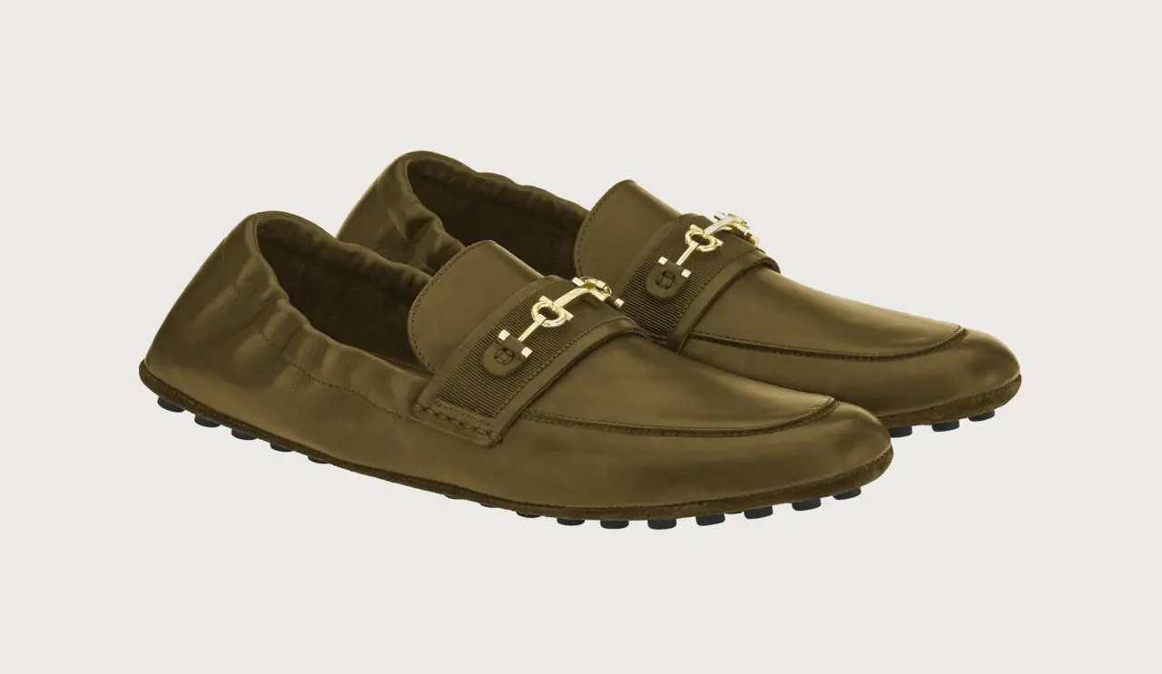 Alternative view of Giày Salvatore Ferragamo Nomadic 'Olive Green' 020977-757425