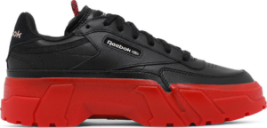 Giay Reebok Club C x Cardi B 'Black Vector Red' H05179