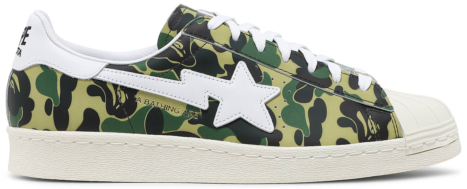 Giày Adidas BAPE x Superstar 80s 'ABC Camo' GZ8981