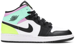 Giày Nike Air Jordan 1 Mid GS 'Pastel' 554725-175