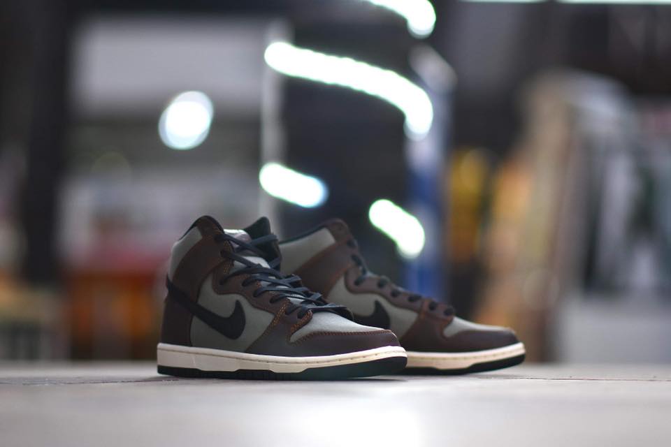 Giày Nike SB Dunk High 'Baroque Brown' BQ6826-201 - Ảnh 6
