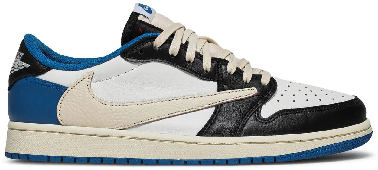 Giày Nike Fragment Design x Travis Scott x Air Jordan 1 Retro Low DM7866-140