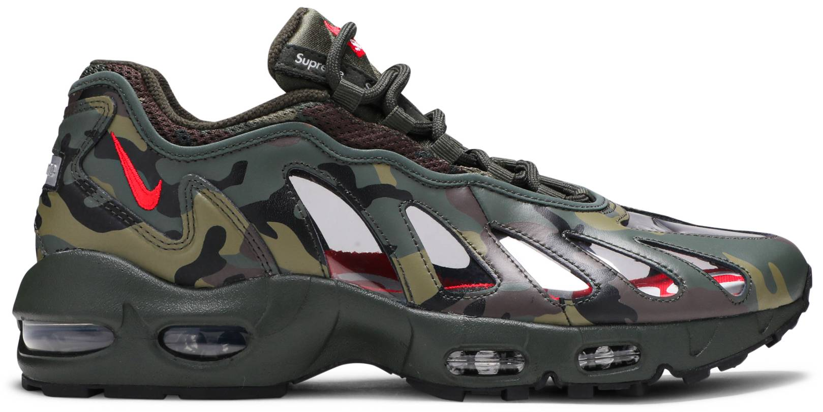 Giày Nike Supreme x Air Max 96 'Camo' CV7652-300