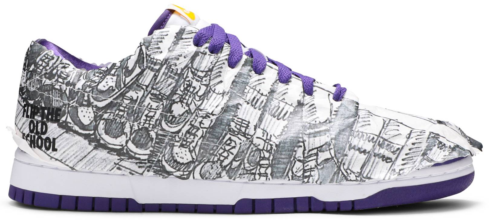 Giày Nike Wmns Dunk Low 'Flip The Old School' DJ4636-100