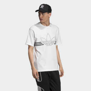 Alternative view of Áo Adidas Outline Tee White ED4700