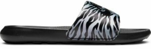 Dep Nike Victori One Slide Print 'Black Silver' CN9676-011