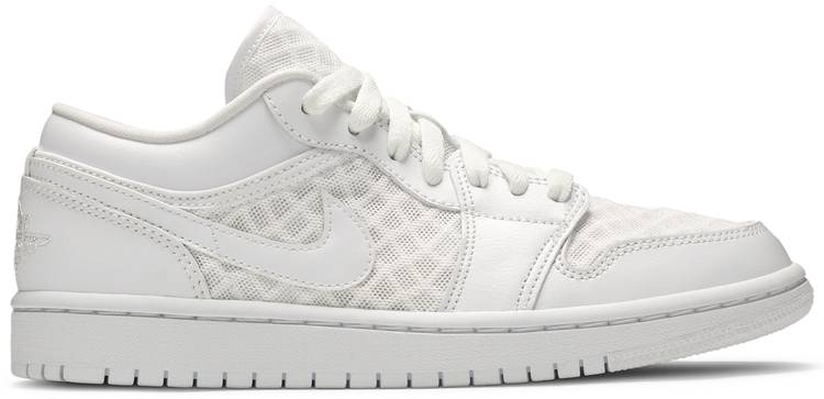Giày Nike Wmns Air Jordan 1 Low Breathe 'Triple White' DC9508-100