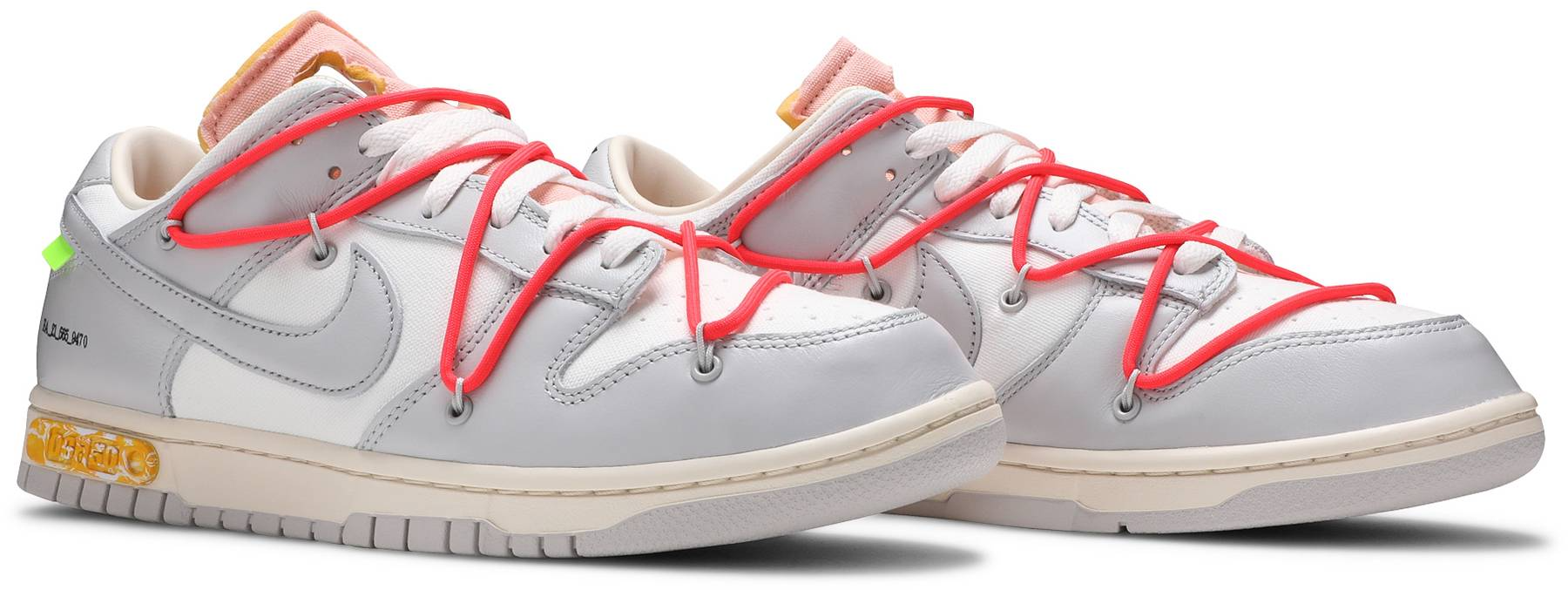 Giày Nike Off-White x Dunk Low 'Lot 06 Of 50' DM1602-110 - Ảnh 4