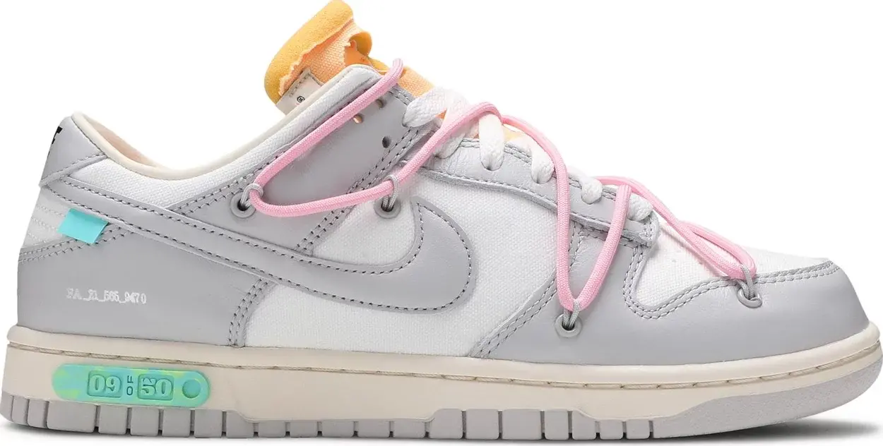 Giày Nike Off-White x Dunk Low 'Lot 09 Of 50' DM1602-109
