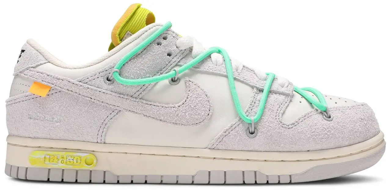 Giày Nike Off-White x Dunk Low 'Lot 14 Of 50' DJ0950-106