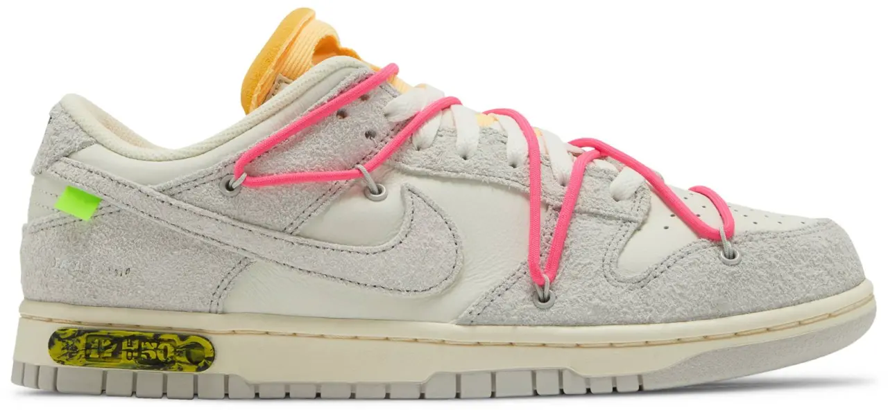 Giày Nike Off-White x Dunk Low 'Lot 17 Of 50' DJ0950-117