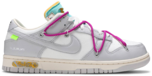 Giày Nike Off-White x Dunk Low 'Lot 21 Of 50' DM1602-100