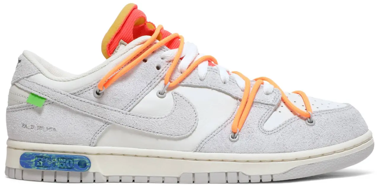 Giày Nike Off-White x Dunk Low 'Lot 31 of 50' DJ0950-116