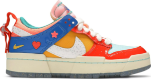 Giày Nike SB Dunk Low 'Disrupt Kid At Heart Orange Blue Red' DJ5063-414