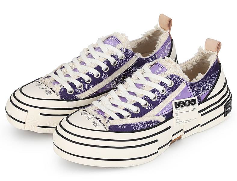 Giày xVESSEL G.O.P Violet Paisleys F21X14Z - Ảnh 2