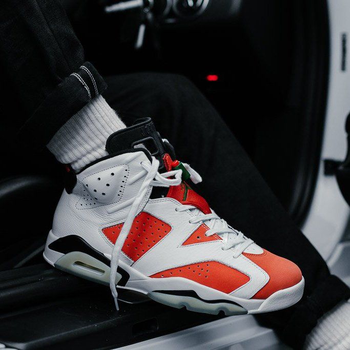 Giày Nike Air Jordan 6 Retro Gatorade Like Mike 384665-145 - Ảnh 5