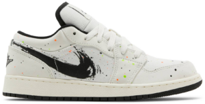 Giày Nike Air Jordan 1 Low SE GS 'Paint Splatter' DH3295-100