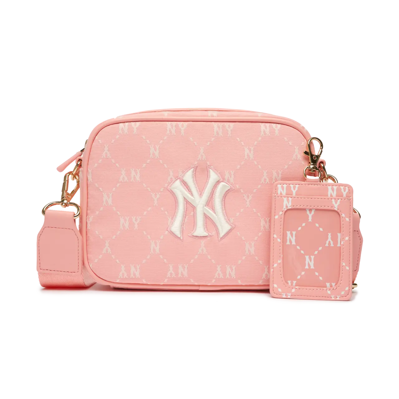 Túi MLB Diamond Monogram Camera Bag NY Yankees 3AHSM011N-50BK