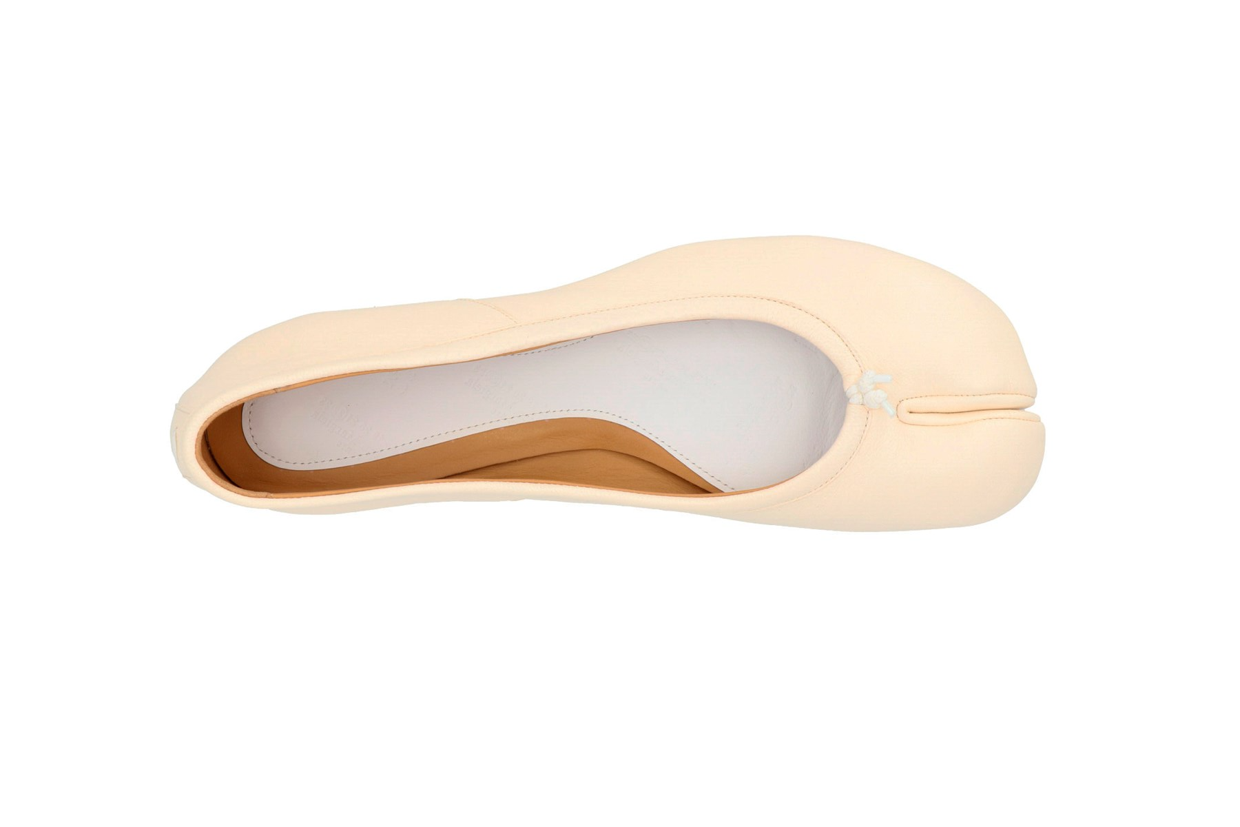 Giày Maison Margiela Tabi Ballet Flat Shoes 'Ivory' S58WZ0042P3753T1003 - Ảnh 4