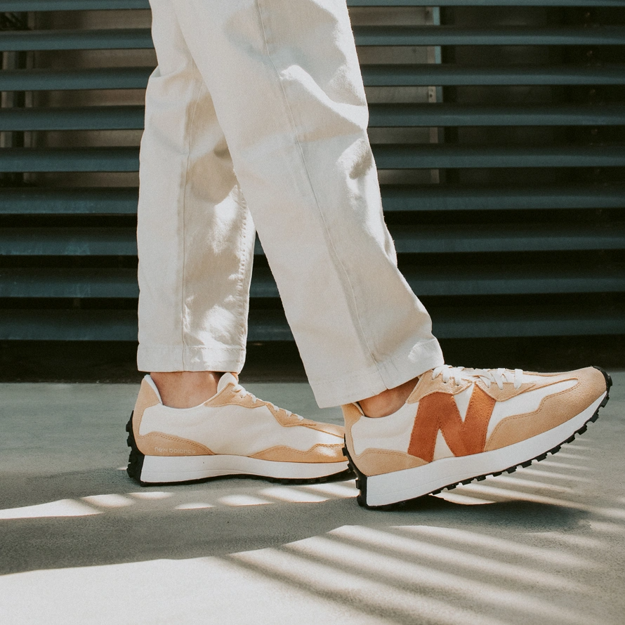 Giày New Balance 327 Macadamia Nut MS327WC - Ảnh 4