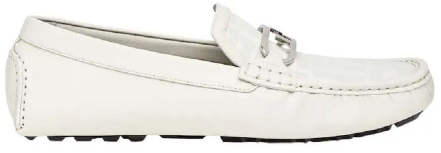 Giày Fendi O'Lock Loafers 'White' 7D1561AK1RF1HGS