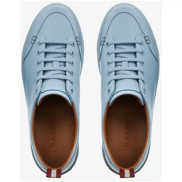 Alternative view of Giày Bally Helliot Oceanspray Leather 'Blue' 6220425
