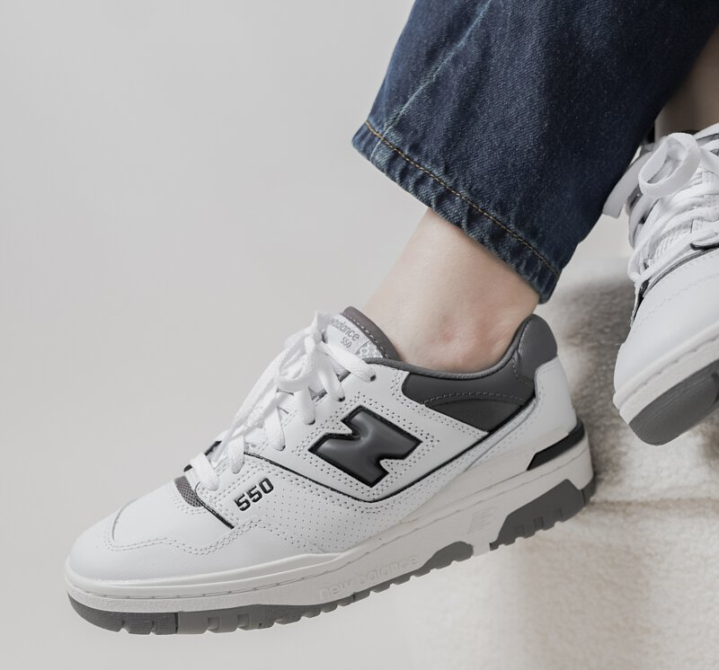 Giày New Balance 550 'Dark Grey' BB550WTG - Ảnh 8