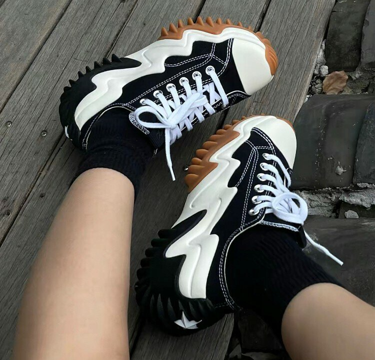 Giày Converse Run Star Motion Ox ''Black White'' 172895C - Ảnh 5