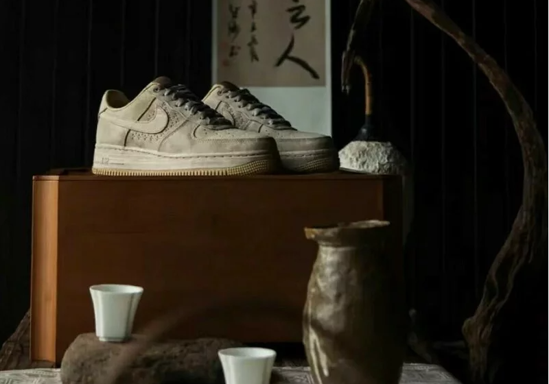 Giày Nike Air Force 1 Low 'NAI-KE Tan Canvas' DV4247-211 - Ảnh 6