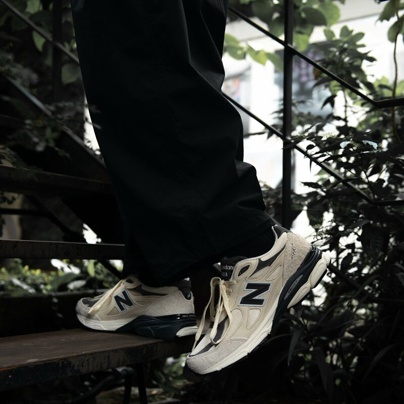 Giay New Balance 990v3 Made in USA 'Moonbeam Macadamia Nut' M990AD3