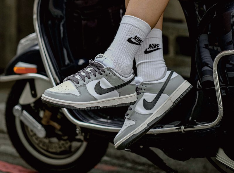 Giày Nike Dunk Low 'Light Smoke Grey' DD1503-117 - Ảnh 5