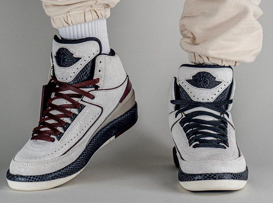 Giày Nike Air Jordan 2 x A Ma Maniére 'Sail' DO7216-100 - Ảnh 2