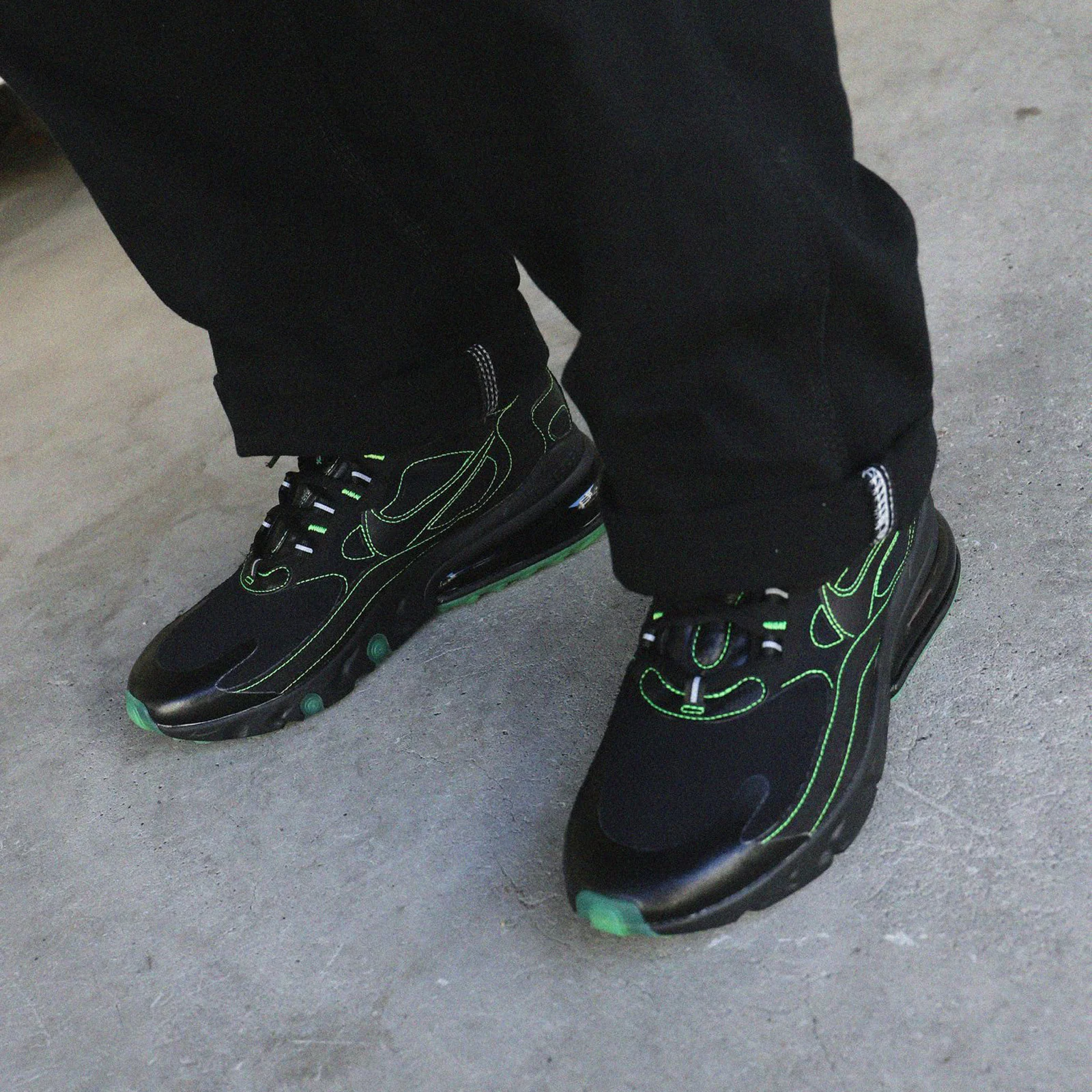 Giày Nike Air Max 270 React SP 'Electric Green' CQ6549-001 - Ảnh 3