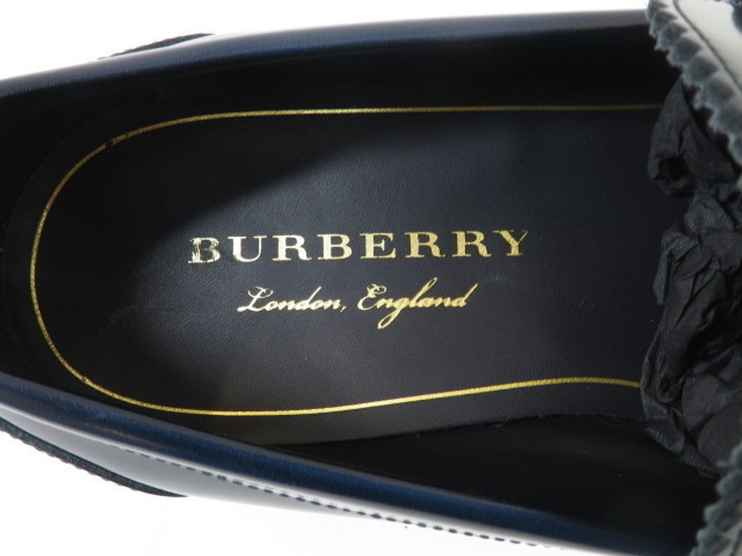 Giày BURBERRY Bedmoore Fringe Loafer 4076159 - Ảnh 5