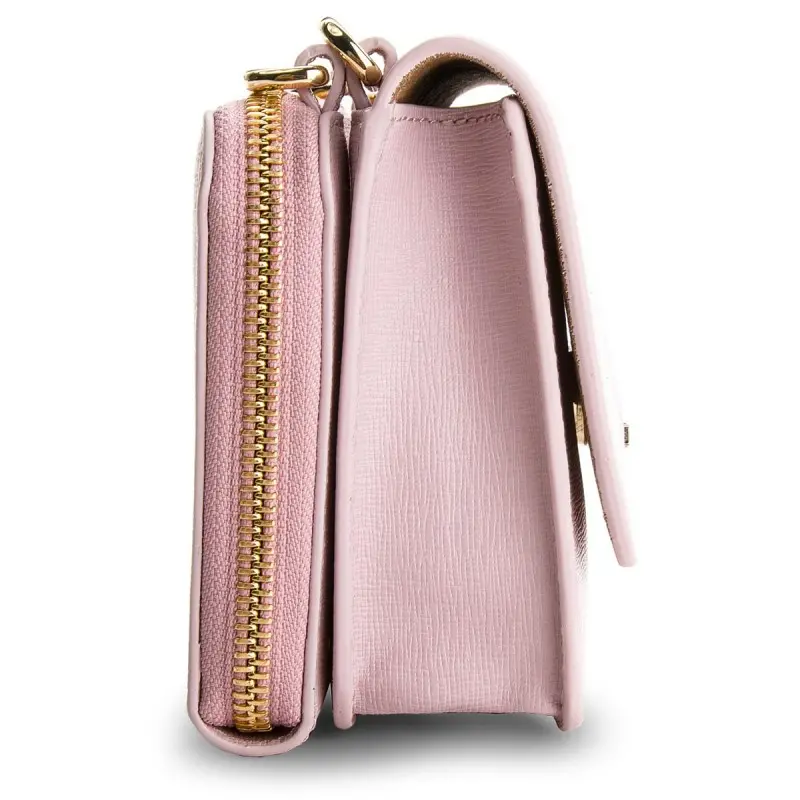 Túi Furla Riva Leather Double Crossbody 'Camelia E' 962671 - Ảnh 4