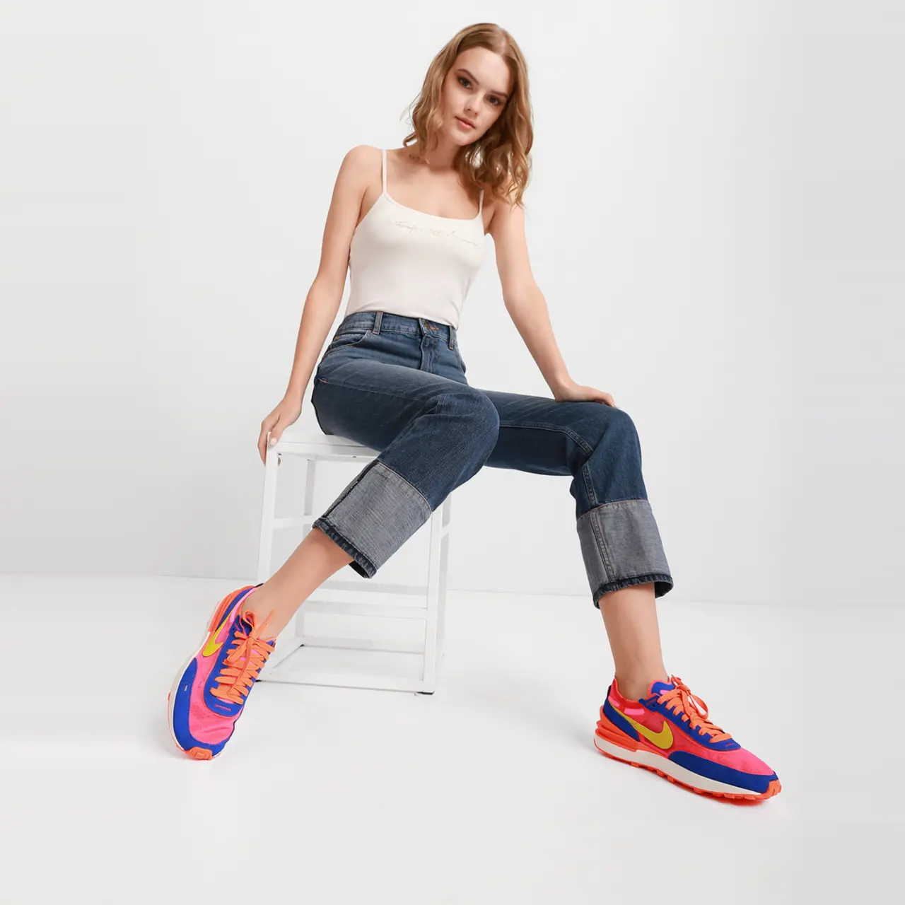 Giay Nike Waffle One 'Racer Blue Hyper Pink' DC2533-400