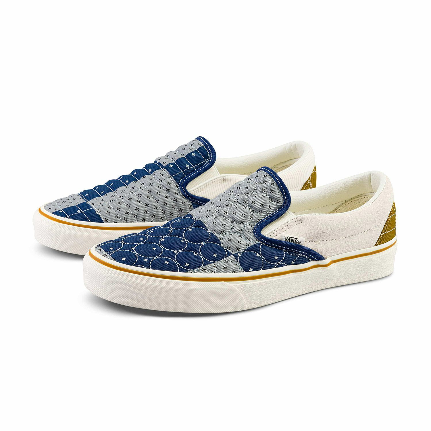 Giay Vans Slip On Skate Bandana Classic 'Quilted Mix' VN0A7VCFBCK