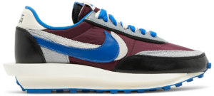 Giày Nike Sacai x Undercover x LDWaffle 'Night Maroon Team Royal' DJ4877-600