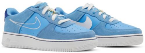 Alternative view of Giày Nike Air Force 1 LV8 S50 GS 'University Blue' DB1561-400