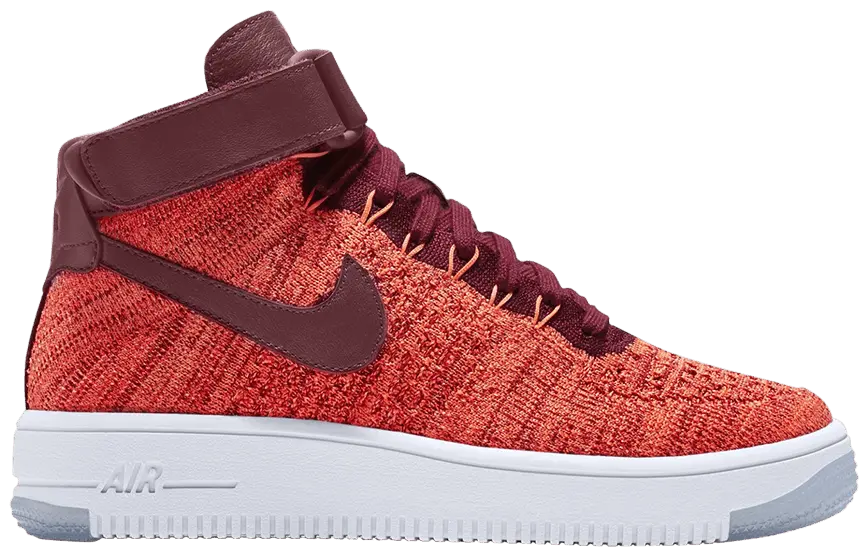 Giày Nike Wmns Air Force 1 Flyknit 'Total Crimson' 818018-800