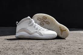 Alternative view of Giày Nike OVO x Air Jordan 10 Retro 'White' 819955-100
