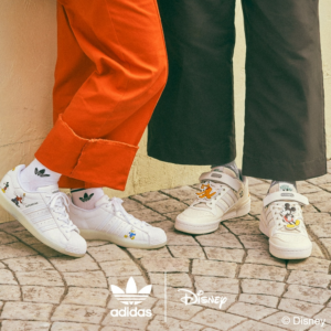 Alternative view of Giày Adidas Forum Low Disney 'White Ivory' GW9536