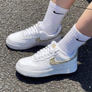 Alternative view of Giày Nike Air Force 1 Low 'White Barely' DJ9942-101