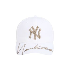 Mũ MLB Metal Logo Adjustable Cap New York Yankees Uper Visor 32CPIK011-50I
