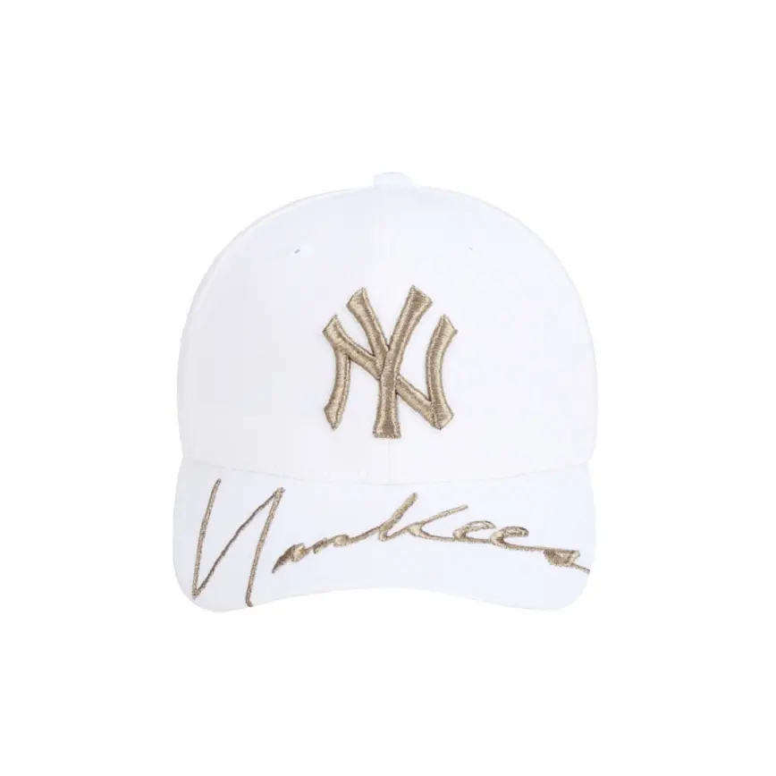 Mũ MLB Metal Logo Adjustable Cap New York Yankees Uper Visor 32CPIK011-50I