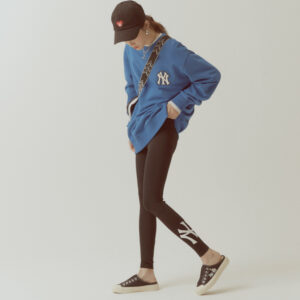 Alternative view of Giày MLB PlayBall Flower Mule LA Dodgers 'Black' 32SHSF111-07L